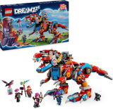 LEGO Dreamzzz Coopers Dino-Mech C-Rex Figura de acción de Pterodáctilo T.Rex de juguete 2 en 1 para niños y niñas Set de aventuras de juguetes creativos Regalo para niños de 9 años 71484 Juegos de construcción Beuche den LEGO-Store Default Title