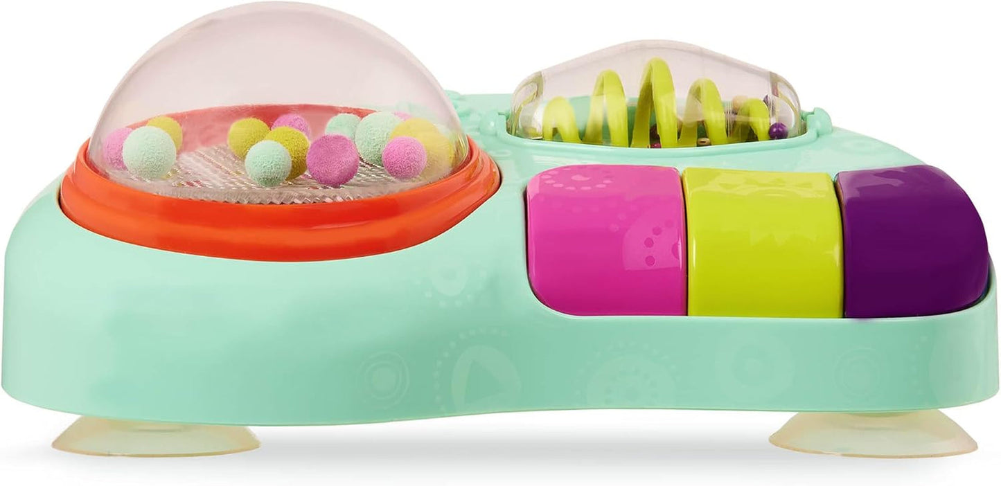 B. juguetes - Juguete infantil para trona - Juguete ventosa con música, luces, sonidos - Juguete sensorial - Juguete de actividad motora para niños - a partir de 6 meses - Whirly Pop Baby Toys Naty Shop
