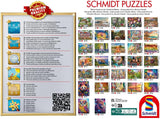 Schmidt Spiele 59789 Puzzle La hora del gato, rompecabezas de 1000 piezas Puzzle Naty Shop