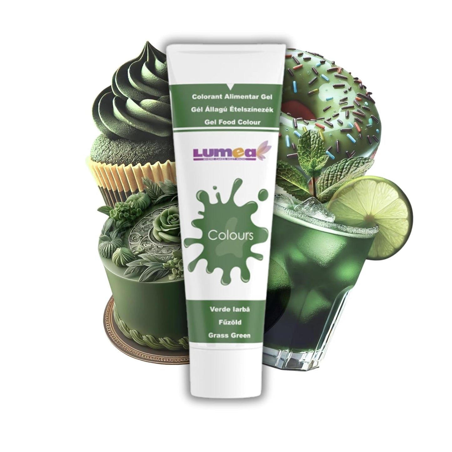 Dekozauber 24 Colorante alimentario rojo, gel, 30 g, vegano, sin azúcar, altamente concentrado, colorante alimentario rojo para fondant, crema de mantequilla, bebidas y más