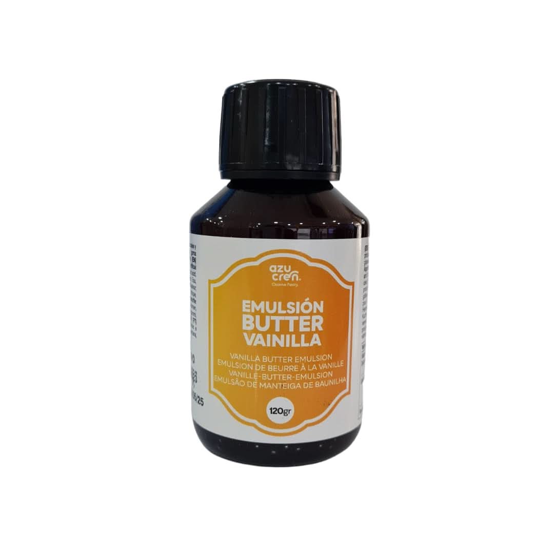 Emulsión de mantequilla y vainilla - extracto y sabor natural para dulces, 120 g Arome Naty Shop
