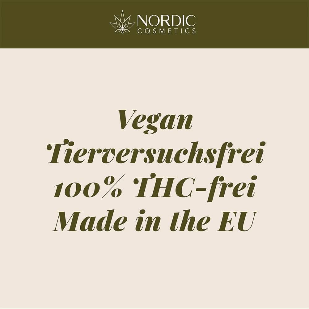 Nordic Cosmetics, Crema de ojos vegana contra arrugas y ojeras con ácido hialurónico, 10ml Cosmética y Belleza Naty Shop