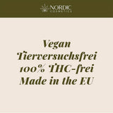 Nordic Cosmetics, Crema de ojos vegana contra arrugas y ojeras con ácido hialurónico, 10ml Cosmética y Belleza Naty Shop