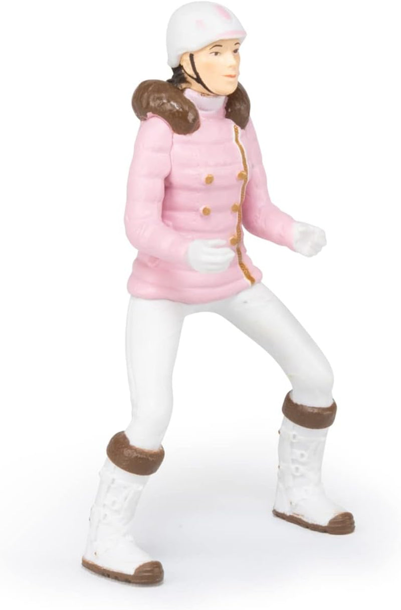 PAPO - Figura Caballo - Rider Fashion Winter, pasión por la equitación, juguete para niños a partir de 3 años. Figuras de acción de Naty Shop.