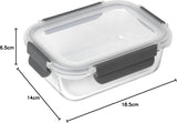 KUHN RIKON 24031 Tarro de cristal, vidrio, transparente Cajas para conservar alimentos Naty Shop