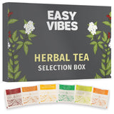 - Caja de regalo | Caja con selección de infusiones | 24 sobres - Filtro piramidal | 6 sabores | Ideas de regalos para ella y para él.