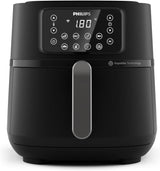 Philips 3000Er Airfryer XL - Tecnología Rapid Air, freír con hasta un 90% menos de grasa, capacidad 1,2 kg, 6,2 litros, pantalla táctil Electrodomésticos Naty Shop Schwarz Conexión inalámbrica 7,2 L
