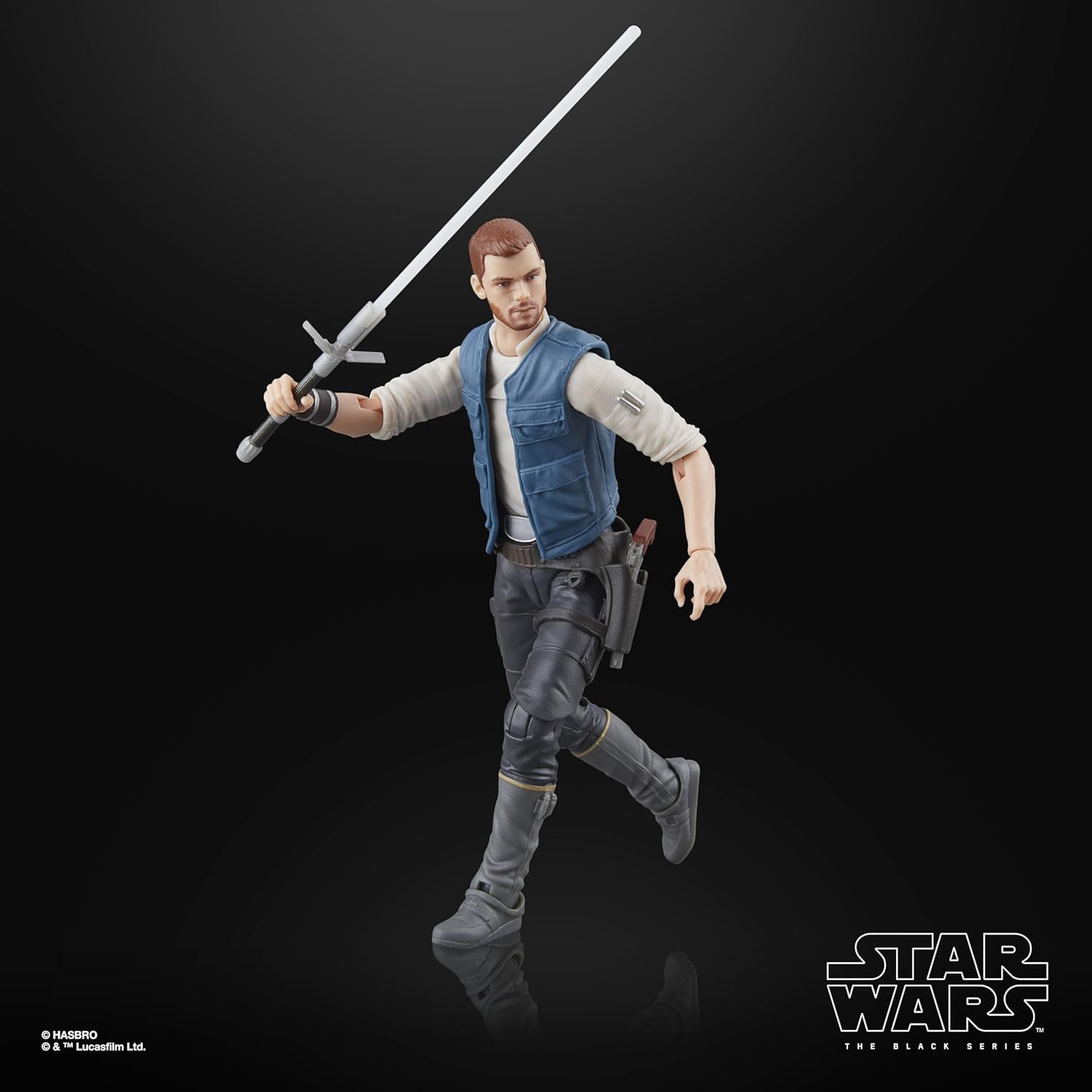 Star Wars Black Series Cal Kestis, Turgle & Skoova Stev, Star Wars Jedi: Survivor Figuras de acción coleccionables (escala 15 cm) Figuras de acción Naty Shop
