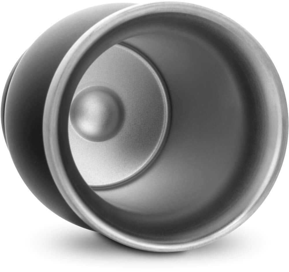Juego de Té Mate Bio ● 3 Surtidos de Mate + Taza de Mate de Acero Inoxidable de Doble Pared + Bombilla + Instrucciones de Preparación (Negro)