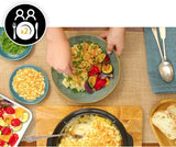 Olla de cocción lenta digital Crockpot, función mantener caliente, 2,4 litros (1-2 personas) Slow Cooker Naty Shop