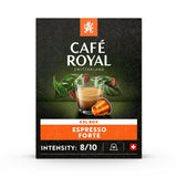 Espresso Forte 36 Kapseln para cafetera Nespresso - Intensidad 8/10 - Cafeteras certificadas UTZ en aluminio (paquete con 3)