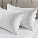 Bedstory Pillow, Almohada para Dormir, 2 Piezas, Hipoalergénica, Almohada Antipolvo, Plumón, Calidad Alternativa, Almohada para Dormir boca arriba, boca abajo y de lado, Tamaño estándar, Lavable, 42 X 70 Cm Naty Shop Standard Pillows Default Title