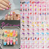 Pegatinas 3D para uñas de gato, purpurina para uñas, lentejuelas, pegatinas de resina para uñas, gemas para uñas, diamantes para decoración de uñas, incluida barra de cera para uñas con diamantes de imitación (gato colorido)