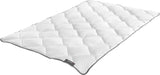 Badenia Trendline Micro resistente a la ebullición, edredón ligero para verano, lavable a máquina hasta 95 grados, 135 x 200 cm, certificado Oeko-Tex, fabricado en Alemania Edredones y edredones Naty Shop 135 x 200 Light - Manta de verano