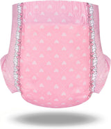 Pañales estampados para adultos, 5500-5800 ml, paquete de 2 - Blushing Baby (M)