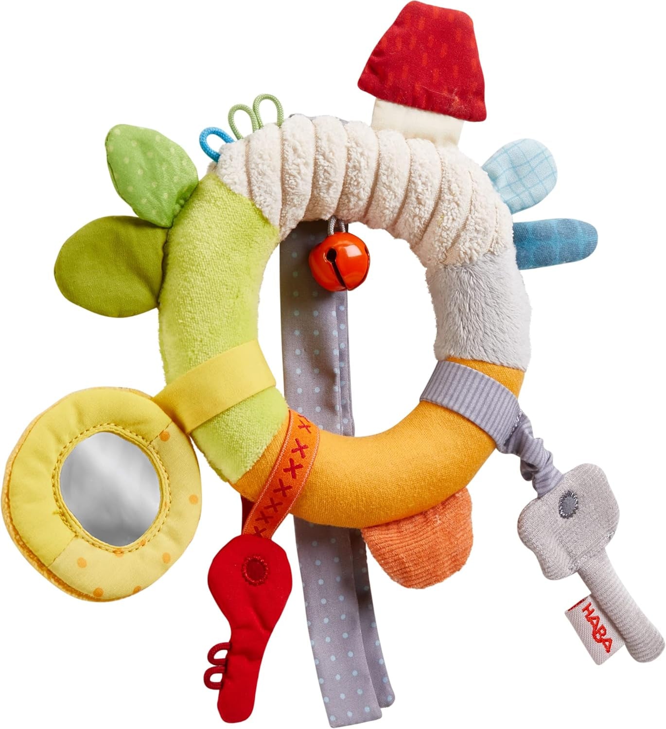 HABA 306453 - Figura colgante Primer juego de llaves, figuras móviles y colgantes a partir de 6 meses Juguetes bebé Naty Shop