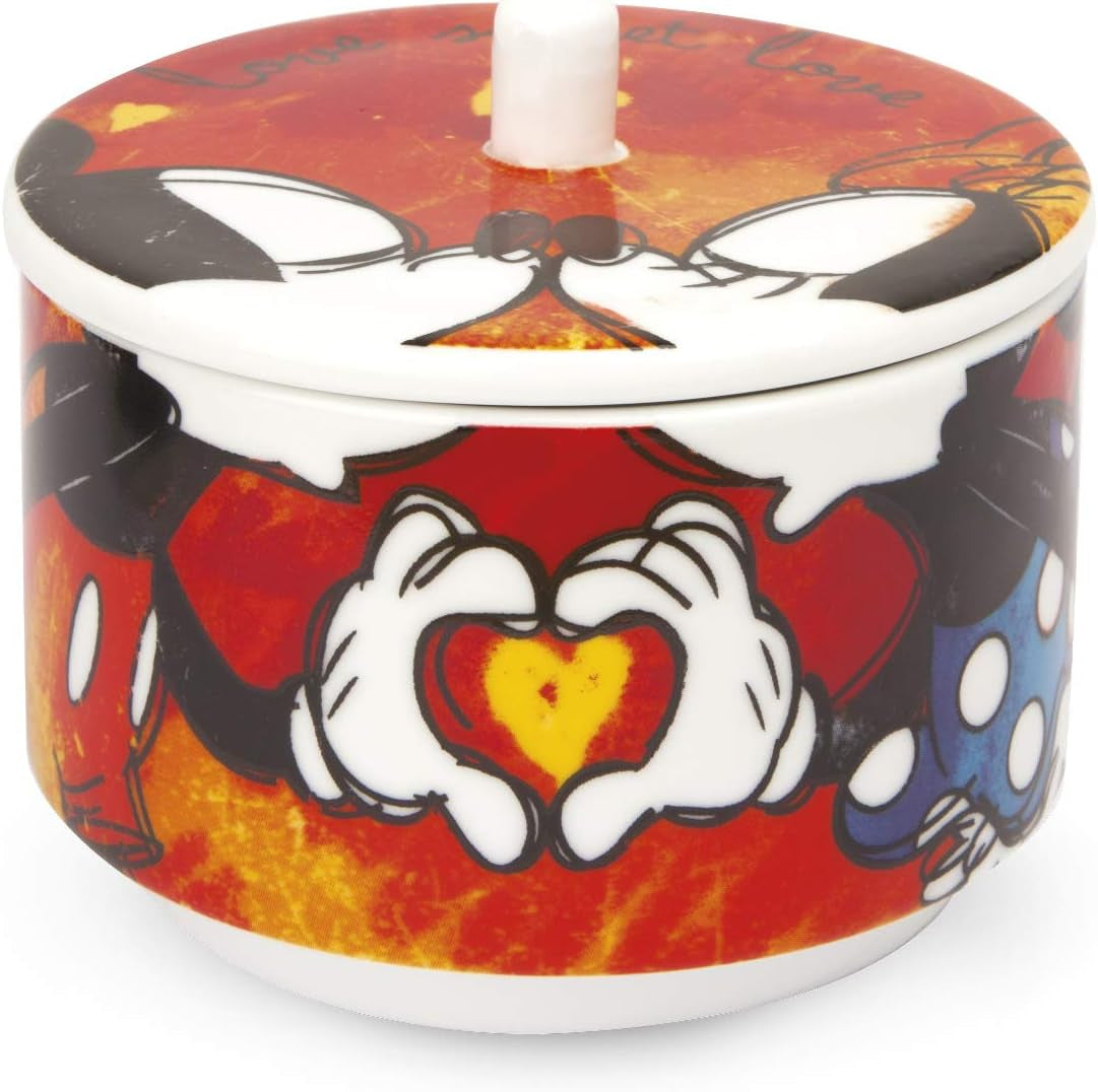 Egan, modelo Mickey Sweet Love, porcelana, rojo PWM41/S