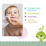 Toallitas húmedas Cleanic Baby Eco Pure Water - (1 x 50 uds.) Toallitas húmedas para niños y bebés - Piel sensible, sin fragancia, que se puede desechar - 50 uds.
