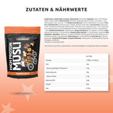 Layenberger Muesli 3K rico en proteínas, 50% Eiweiß y 18% Kohlenhidrato - Paquete individual (1X 390 G) - Schoko-Nuss Cereale Naty Shop
