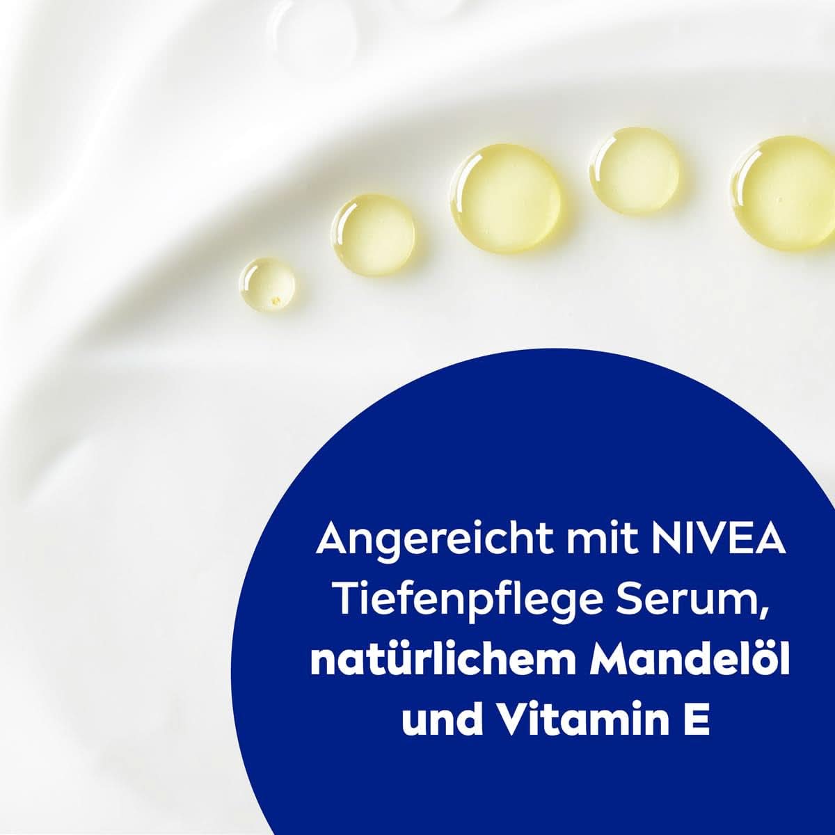 NIVEA Rich Body Milk, crema corporal nutritiva intensiva con aceite de almendras, 400 ml Ducha y baño Naty Shop