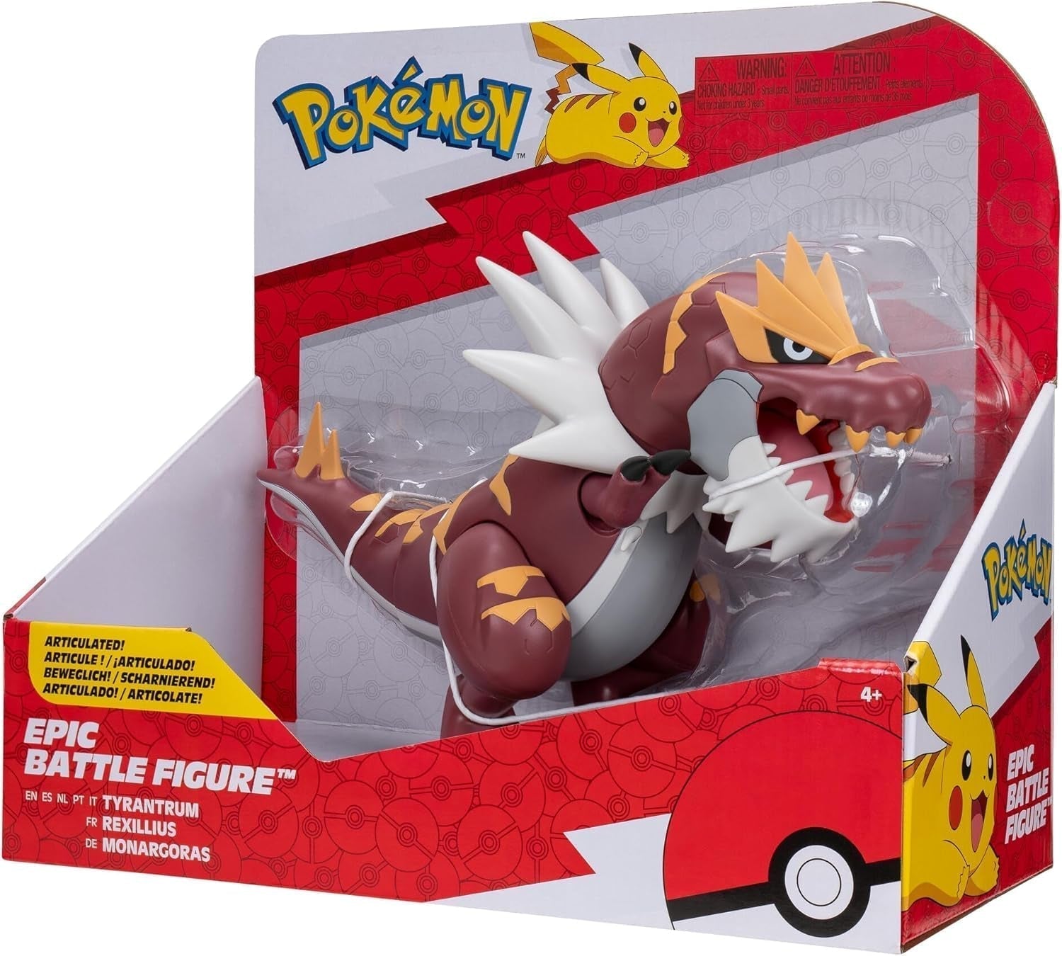 Pokemon PKW3422 - Figura Epic Monargoras Figura de acción oficial 30cm Figuras de acción Naty Shop