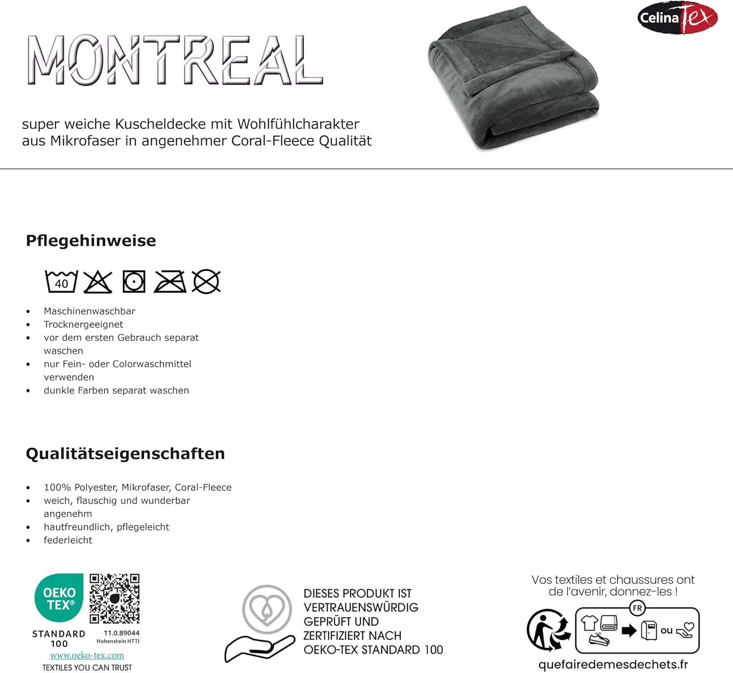 Celinatex manta mullida XXL 220 x 240 cm rojo manta para sofá manta cálida suave microfibra polar Oeko-Tex Montreal Camas y fundas Besuche den CelinaTex-Store