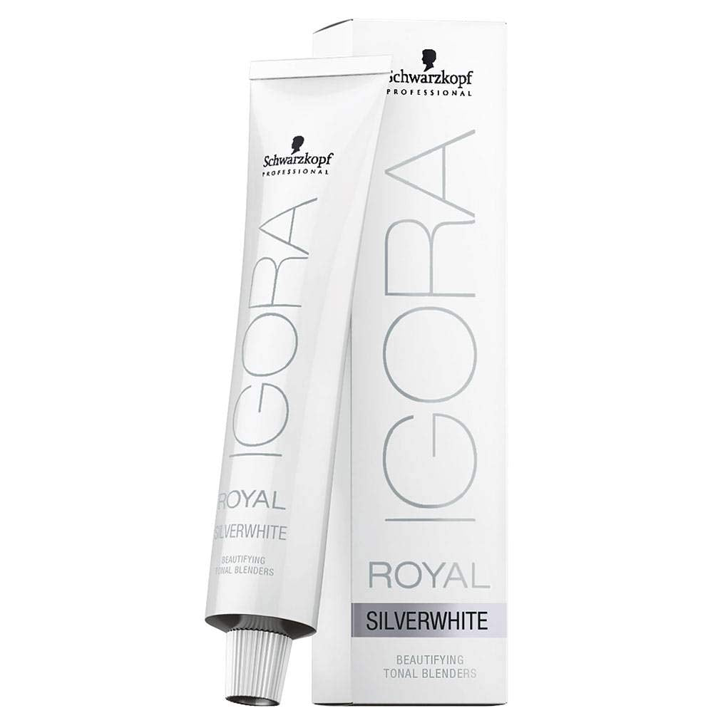 Schwarzkopf Professional Igora Royal Absolute Tonal Refiner Plata 60ml Tinte para el cabello Naty Shop