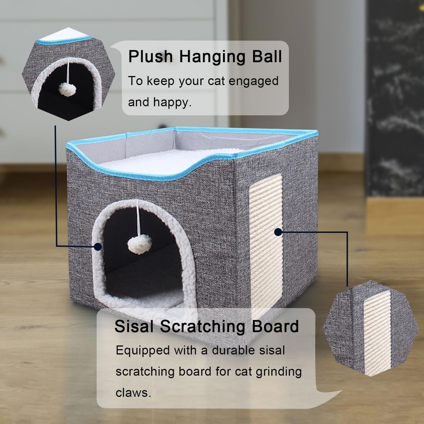 Mantas y Muebles, Mascotas, Casas y Cuevas, Gatos, Camas para gatos, Gatos - camas, colchones