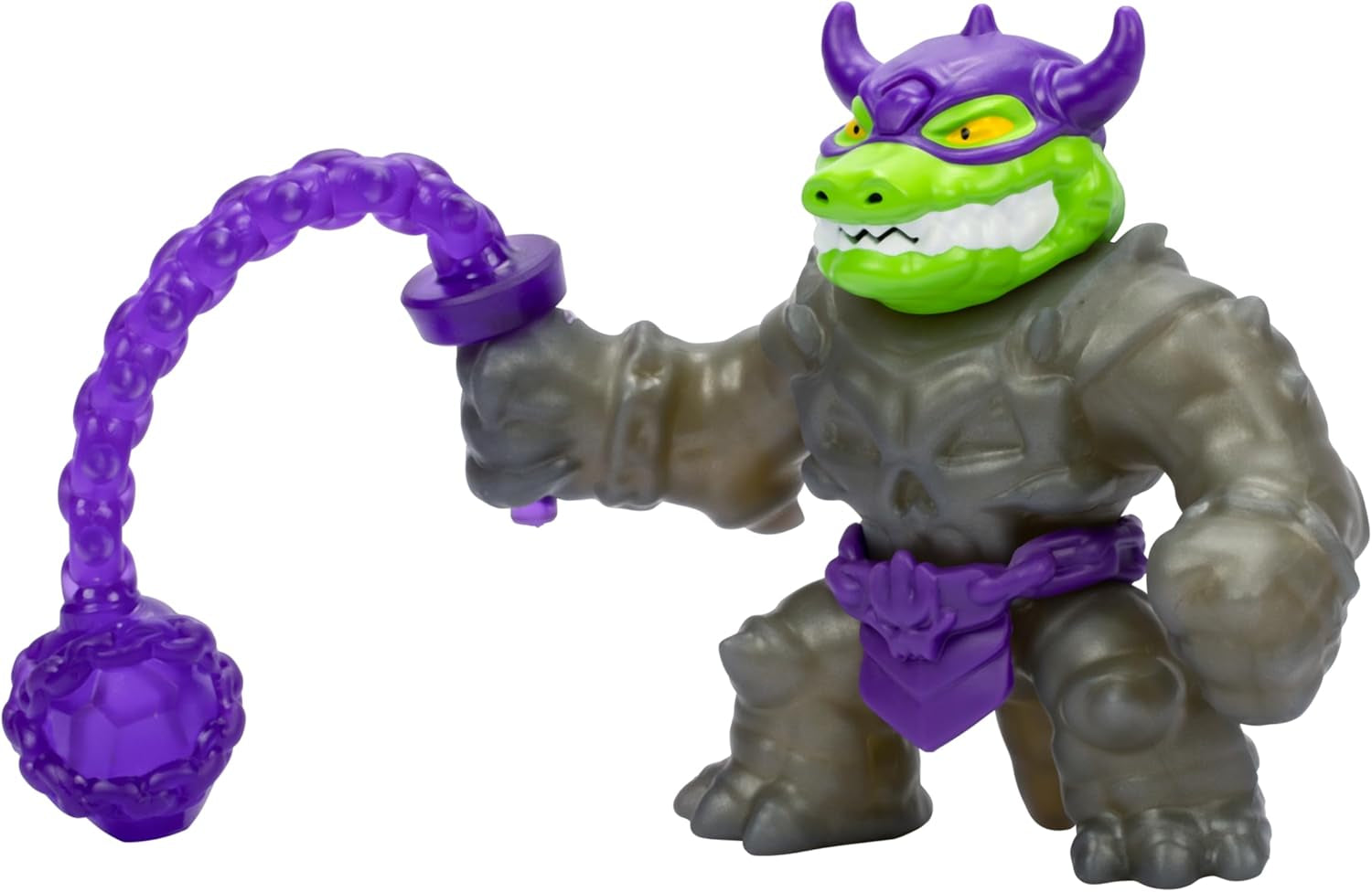Heroes of Goo Jit Zu Stretch Strikers Deluxe Hero Pack Figura de acción estirable Rock Jaw con más de 20 figuras de acción geniales de Fighting Gear Naty Shop