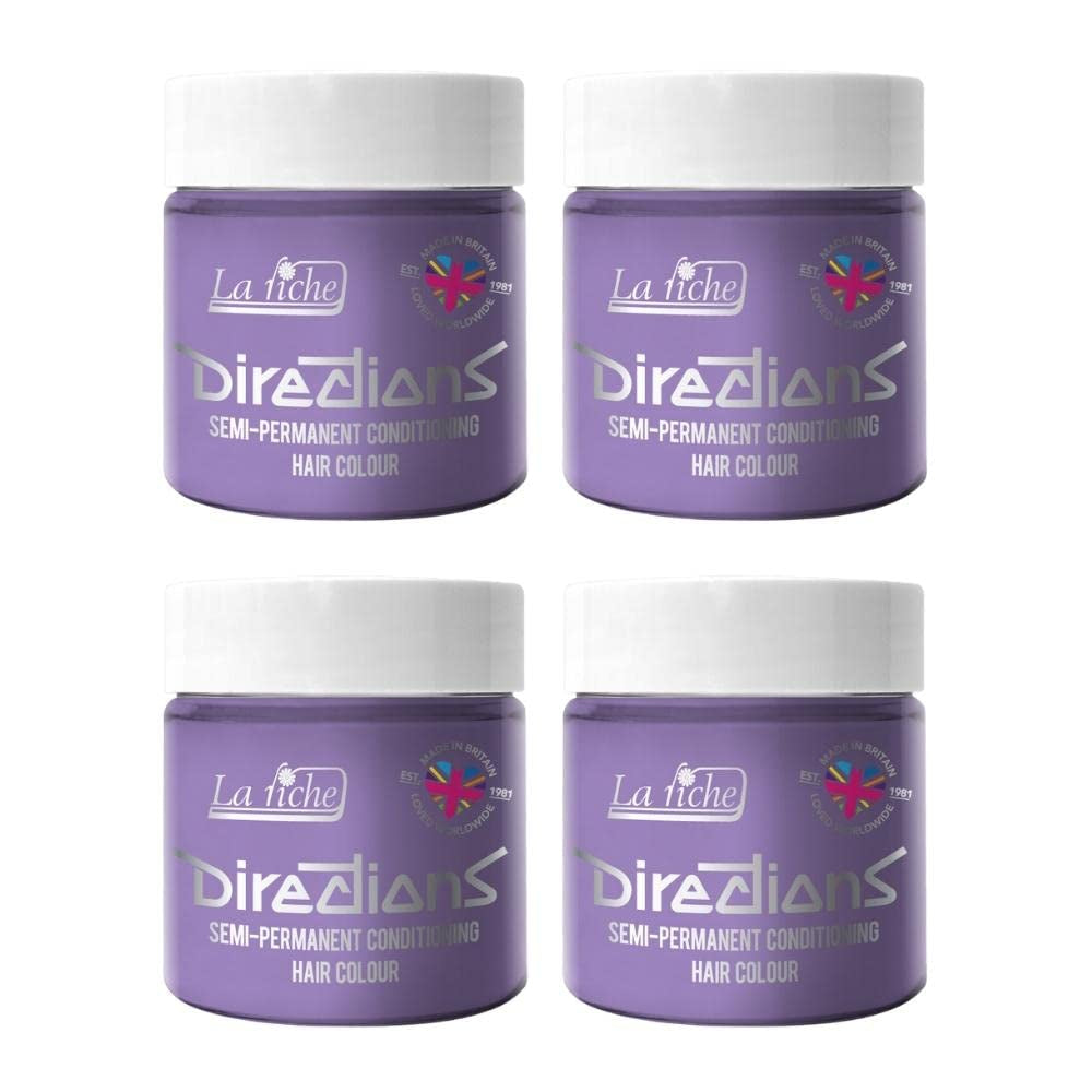 Modo de empleo coloración semipermanente 100 ml caja 4 pack (Pillarbox Red) Tinte para el cabello Naty Shop Lila 400 Ml (1 pack)
