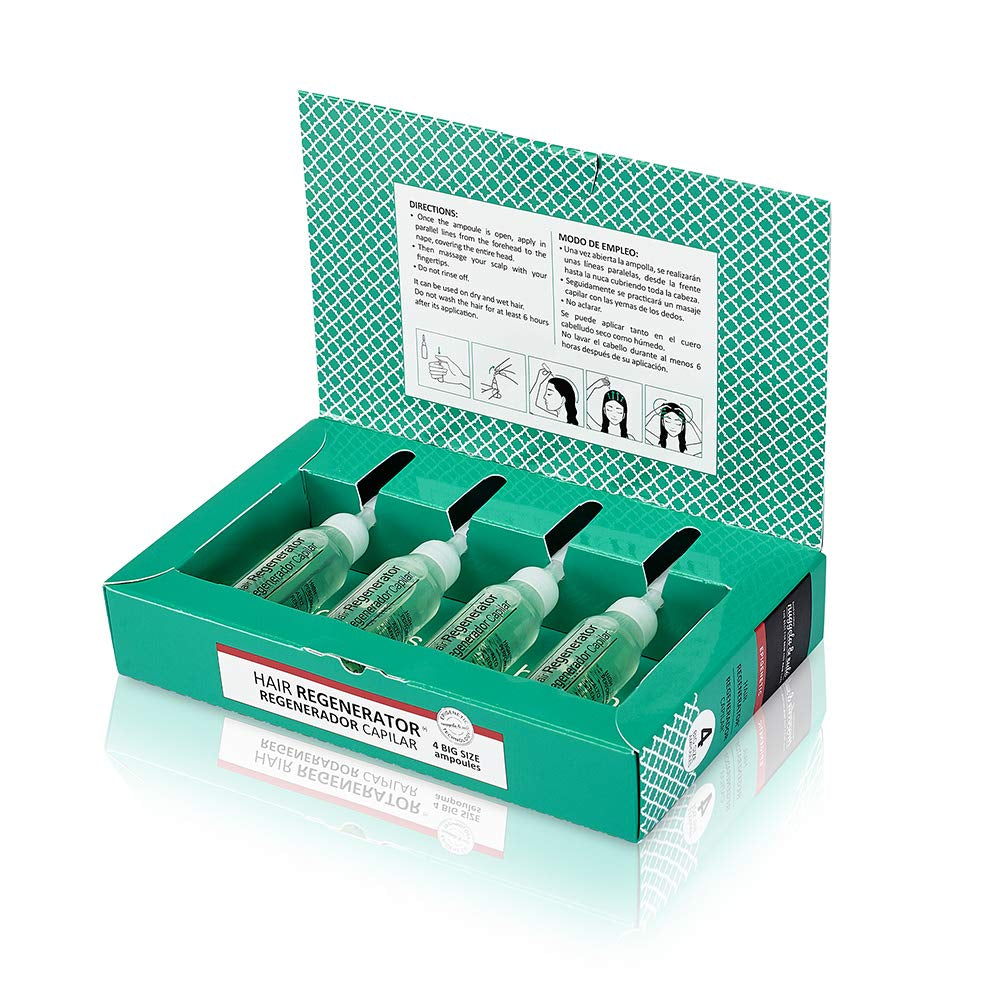 Nuggela & Sulé Ampollas acondicionadoras para el cabello, aumenta la densidad y fuerza del cabello Cuidado del cabello Nuggela