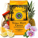Yerba "Mas Iq Tropical" Mate Brasileño 400G + 50 G Mas Energia Guaraná | Mate afrutado | Con piña