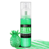 Spray de purpurina comestible, 20 gramos Naty Shop Verde