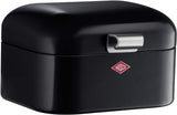 Wesco 235 001 Panera Mini Grandy 17 x 18 x 12 cm (largo/ancho/alto) rosa, acero inoxidable Cajas para almacenar alimentos Naty Shop Negro
