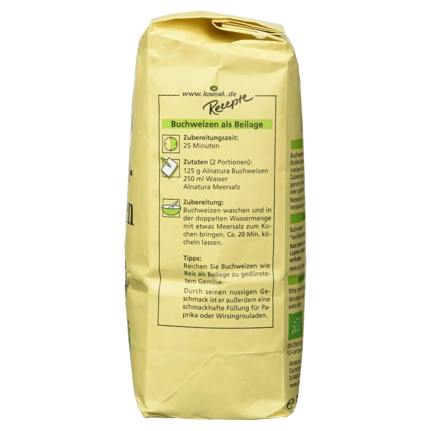 Alforfón orgánico, 500g
