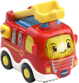 Vtech TUT TUT Baby Flitzer - Policía - Para 1-5 años & TUT TUT Baby Flitzer - Camión de bomberos - Coche de juguete con música, botón de luz, frases y sonidos interesantes - Para 1-5 años Juguetes Bebé Naty Shop