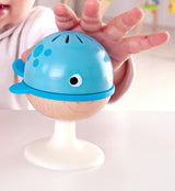 Set sonajero con ventosa Hape | Tres animales con elementos de mordedor, tortuga, pulpo y ballena | Juguete educativo desde 0 meses Bebe Toys Naty Shop
