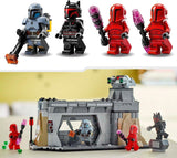 LEGO Star Wars: El duelo mandaloriano entre Paz Vizsla y Moff Gideon, juguete de construcción coleccionable para niños, idea de regalo para niños y niñas creativos mayores de 7 años, Juguete mandaloriano 75386 Juegos de construcción Beuche den LEGO-Store