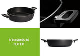 Woll Nowo Titanium Kasserole - Induktiv -, Ø 32 Cm, 8 Cm Hoch, 5,5 Litros, Mit 2 Seitengriffen - Geeignet Für Alle Herdarten Moldes y bandejas para hornear Naty Shop