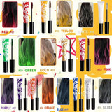 Tinte Capilar Temporal Verde - 14ml Tinte Capilar Tiza, Tinte Capilar Verde Lavable, Tiza Capilar Color Instantáneo, Tinte Capilar Tiza Carnaval para Navidad Halloween, Carnaval, Cosplay Tinte Capilar Naty Shop