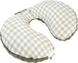Medi Partners Almohada cervical para bebé Soporte para el cuello 100% algodón / Minky Almohada cervical para bebé para cochecito de coche Viajes Viajes Dormir Almohada cervical Snooze Roll (REH con Minky gris) Almohadas ortopédicas cervicales Naty Shop Oliva Visón a cuadros