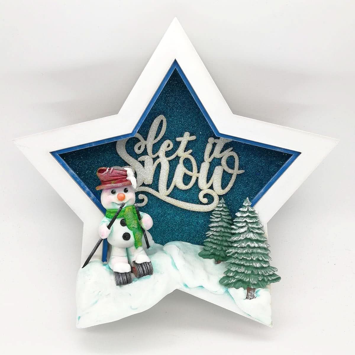 Katy Sue, Molde de Silicona, Muñeco de Nieve Cocina Naty Shop