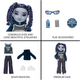 Rainbow High Shadow High Series 3 - Oliver Ocean - Blaue Modepuppe - Junge - Modisches Outfit y más de 10 accesorios para juegos Bunte - Ideal para niños de 4 a 12 años y sammler