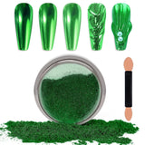Chrome Nagel Pulver Spiegel Effekt Metallic Staub Holographische Glitter Glasierte Maniküre Dekoration Reflektierendes Pigment para DIY Gel Polish Nail Art, Harz Handwerk, Geschenke Für Gold