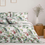 Ameliahome Colcha Colcha 260X280 Cm Acolchado De Doble Cara De Fácil Cuidado Estampado De Plantas Estampado De Pájaros Kingfisher Multicolor Camas Y Mantas Besuche den AmeliaHome-Store