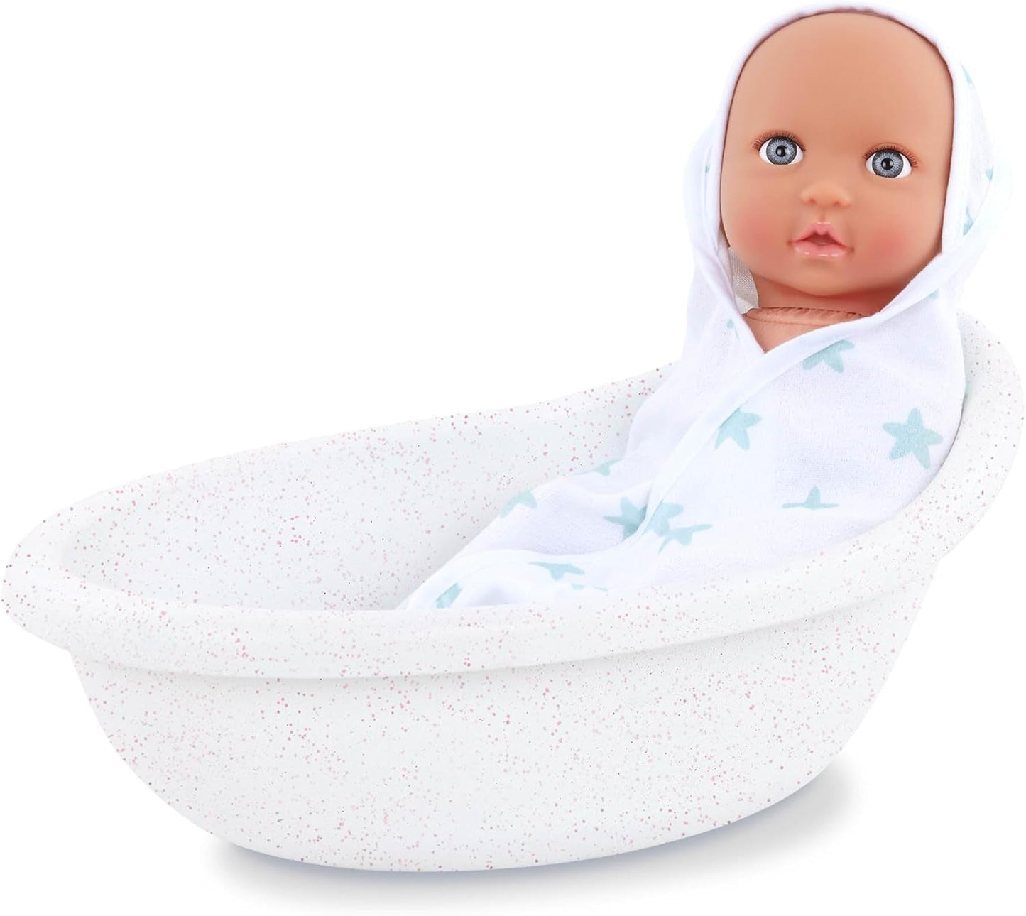 LullaBy – Bañera para muñecas – Set de baño – Juguete de baño – Accesorios para muñecas – Juego acuático realista – Niños 2+