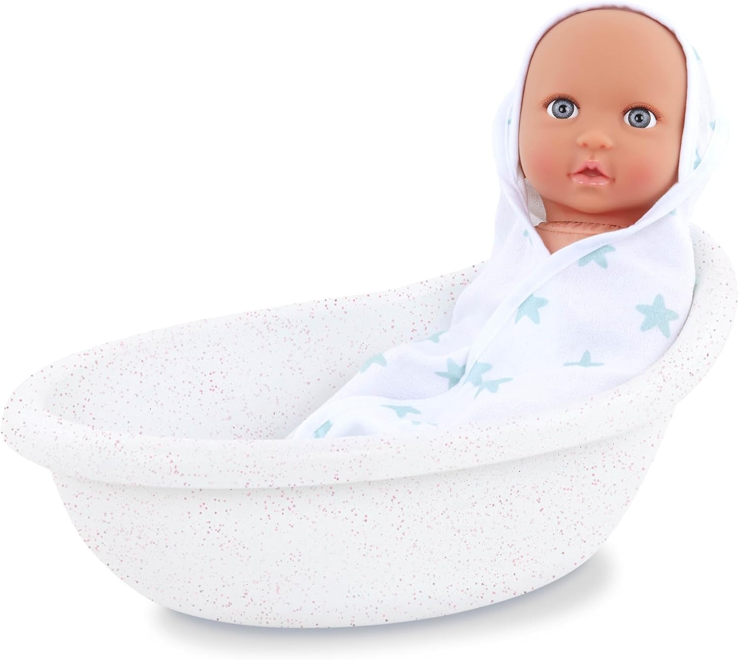 LullaBy – Bañera para muñecas – Set de baño – Juguete de baño – Accesorios para muñecas – Juego acuático realista – Niños 2+