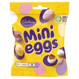 Bolsa sólida de pequeños huevos de chocolate (80 g) en una bandeja de azúcar crujiente (Easter Forms)