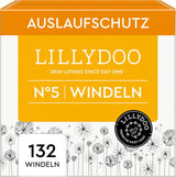 LILLYDOO Pañales para Bebé Respetuosos con la Piel - Tamaño 3 (6-10 kg), 29 Piezas, Protección Confiable contra Fugas, Suaves, Sin Fragancia y Sin Loción para Pieles Sensibles, Dermatológicamente Probados