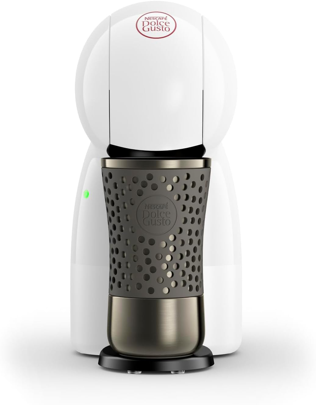 Cafetera espresso manual con cápsulas NESCAFÉ DOLCE GUSTO PICCOLO XS de KRUPS, blanca